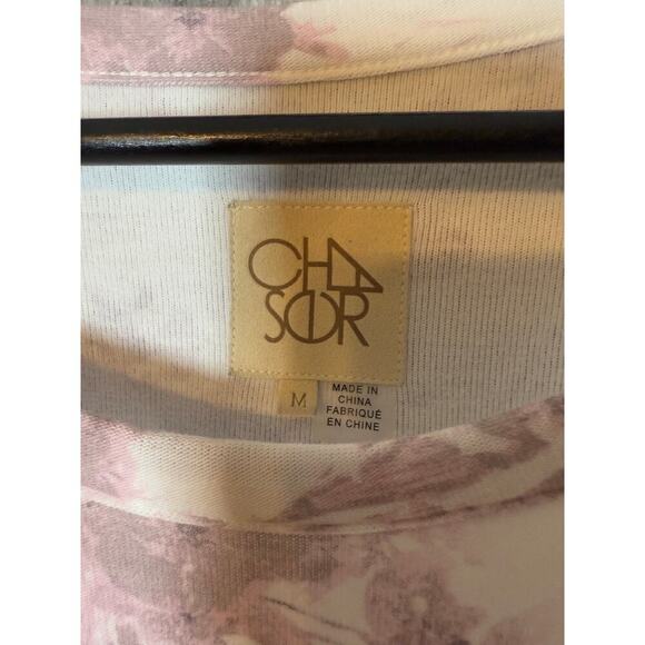 EUC Chaser Womens Long Sleeve Medium Floral Pullover - Picture 4 of 5